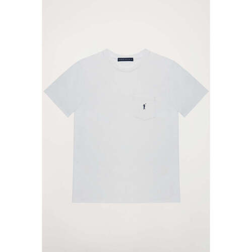 textil Hombre Camisetas manga corta Polo Club RIGBY GO POCKET TSHIRT T Blanco