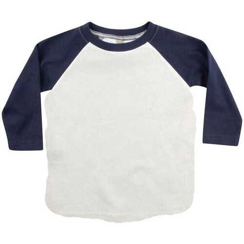 textil Niños Camisetas manga larga Larkwood LW25T Blanco