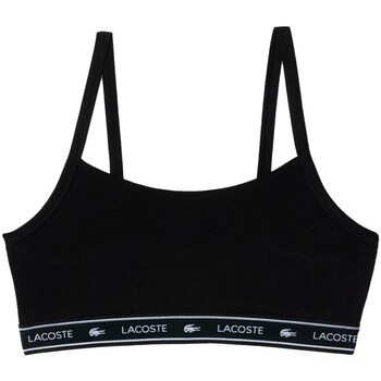 textil Mujer Sujetador deportivo  Lacoste - Sujetador Deportivo con Logo Negro