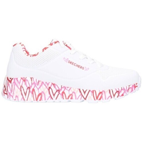 Zapatos Mujer Deportivas Moda Skechers 314976L WRPK Mujer Blanco Blanco