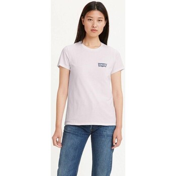 textil Mujer Tops y Camisetas Levi's 17369 2490 THE PERFECT TEE Rosa