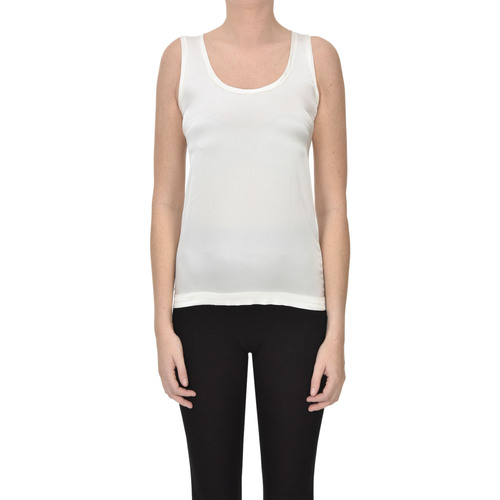 textil Mujer Camisetas sin mangas Jucca TPT00003030AE Blanco