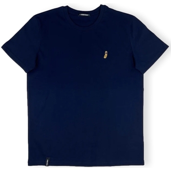 textil Hombre Tops y Camisetas Organic Monkey T-Shirt Flip Phone - Navy Azul