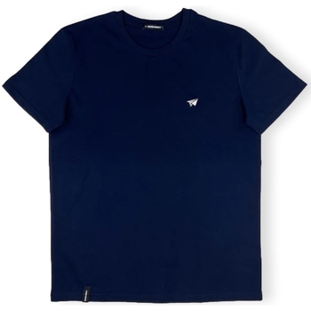 textil Hombre Tops y Camisetas Organic Monkey T-Shirt Paper Plane - Navy Azul