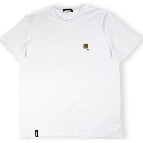 textil Hombre Tops y Camisetas Organic Monkey T-Shirt Monkeytosh - White Blanco