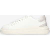 Zapatos Hombre Zapatillas altas Guess FMPVIB-LEA12-WHGRY Blanco