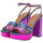 Zapatos Mujer Sandalias KG by Kurt Geiger 225-PIERRA PLATFORM SANDAL 8882290109 MULTICOLOR Violeta