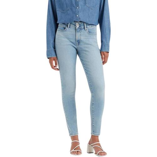 textil Mujer Vaqueros Levi's 711 DOUBLE BUTTON MOMENTS LIKE THIS Azul