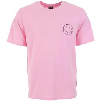 textil Hombre Camisetas manga corta Jack & Jones 12257925 Pink Rosa
