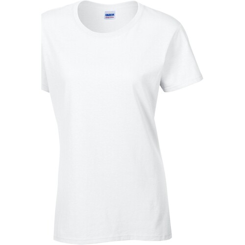 textil Mujer Camisetas manga larga Gildan GD95 Blanco
