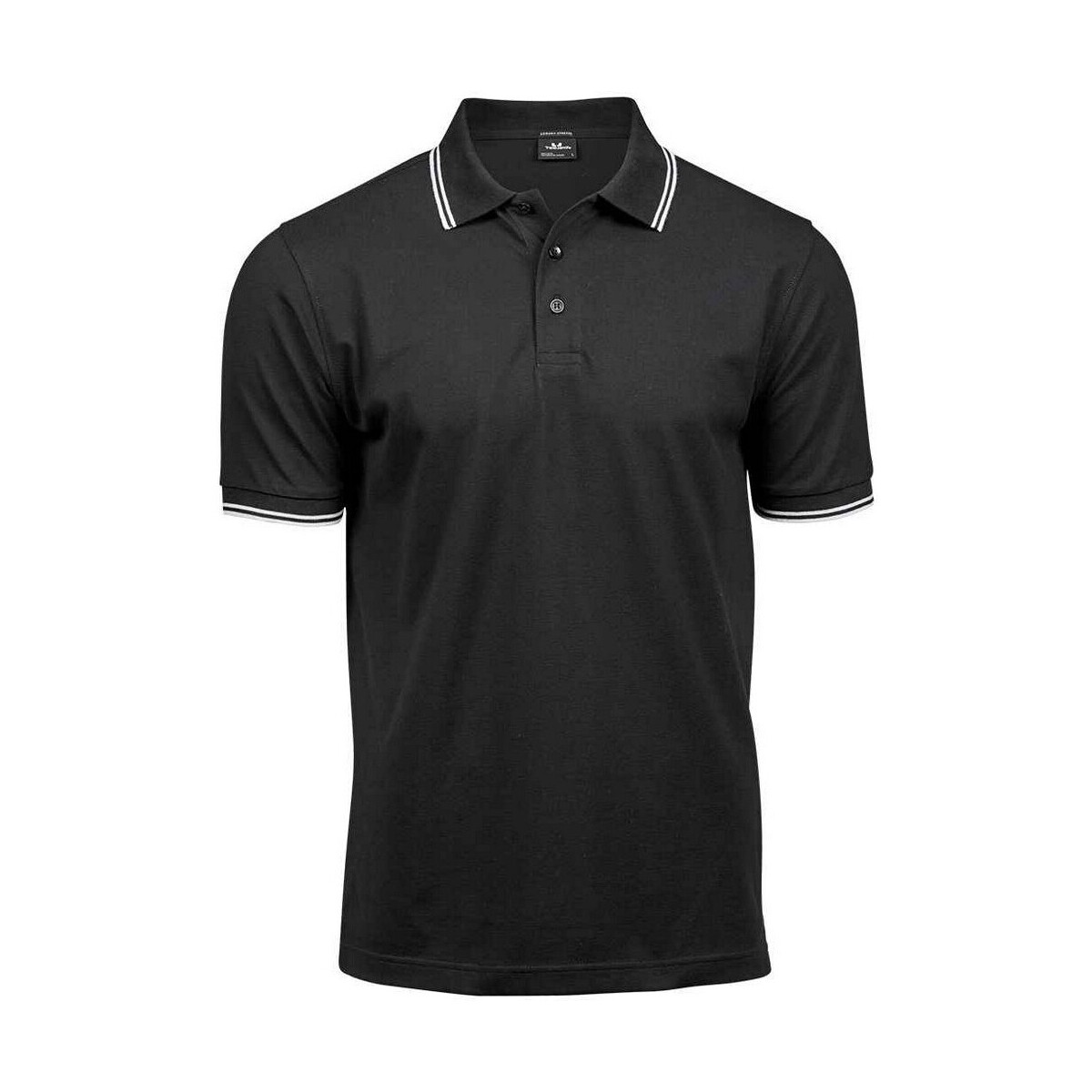 textil Hombre Tops y Camisetas Tee Jays T1407 Negro