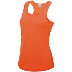 textil Mujer Camisetas sin mangas Awdis Cool JC015 Naranja