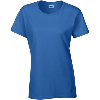 textil Mujer Camisetas manga larga Gildan GD95 Azul