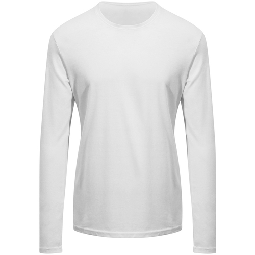 textil Hombre Camisetas manga larga Ecologie Erawan Blanco