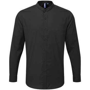 textil Hombre Camisas manga larga Premier RW9345 Negro