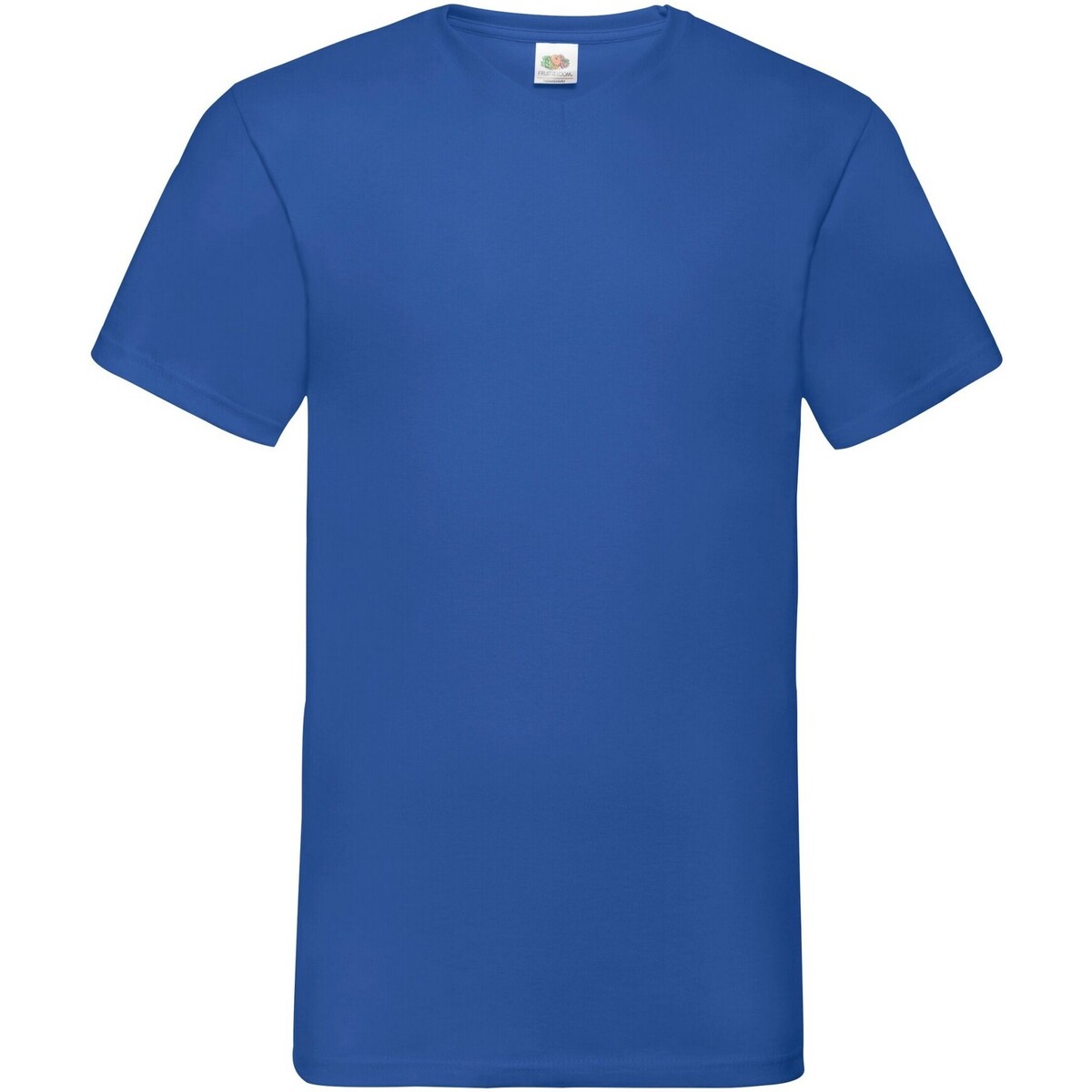 textil Hombre Camisetas manga larga Fruit Of The Loom Valueweight Azul