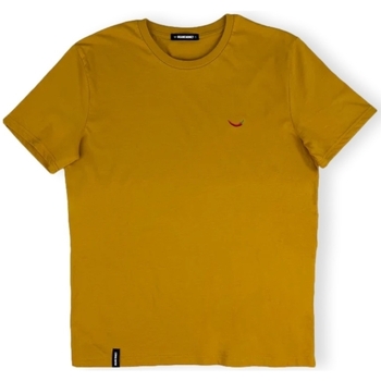 textil Hombre Tops y Camisetas Organic Monkey T-Shirt Red Hot - Mustard Amarillo