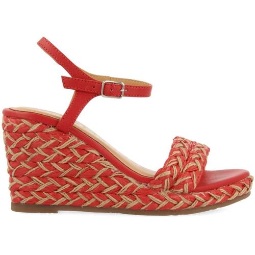 Zapatos Mujer Alpargatas Gioseppo TIGARD Rojo