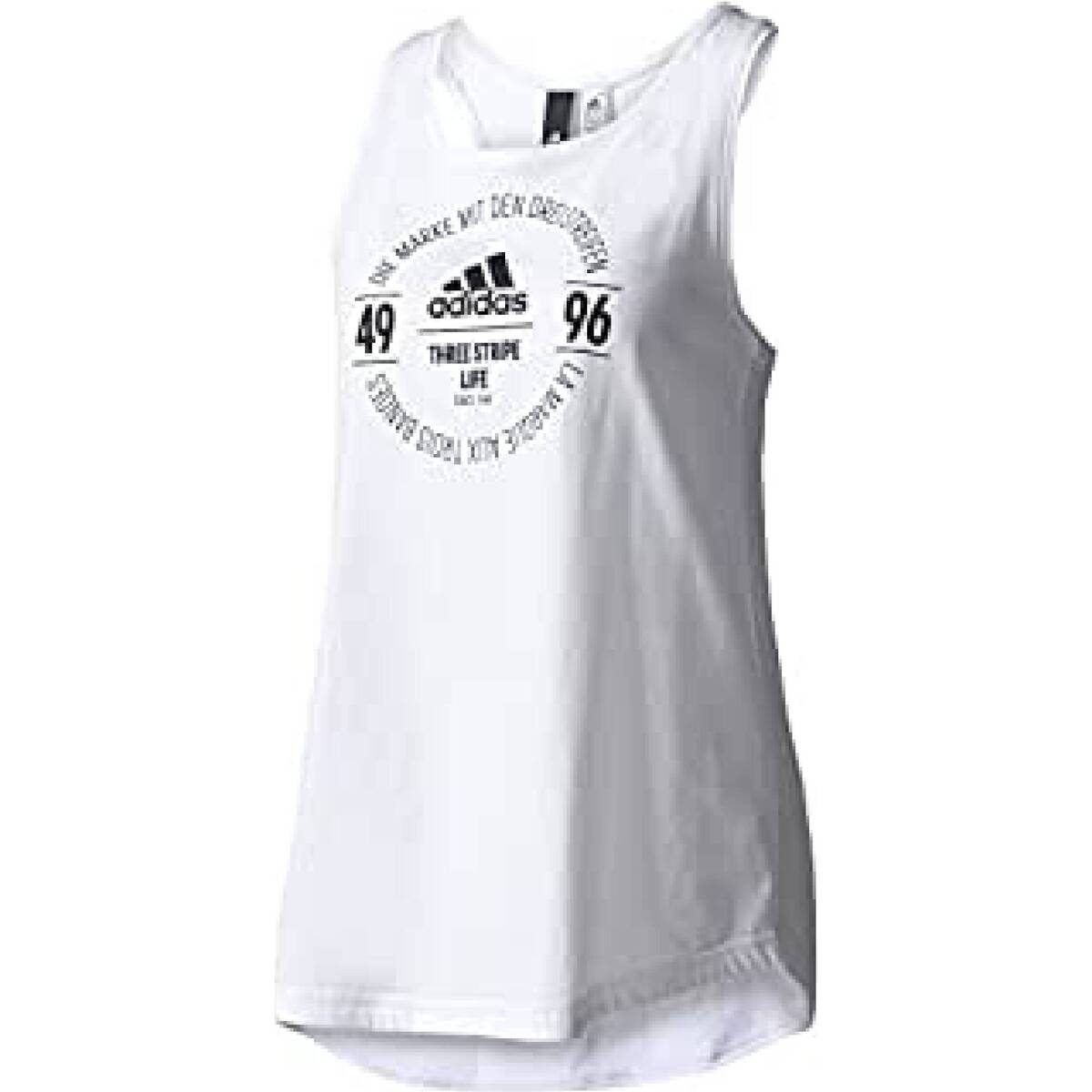 textil Mujer Camisetas sin mangas adidas Originals BP8390 Blanco