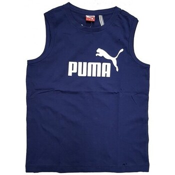textil Niño Camisetas sin mangas Puma 831921 Azul