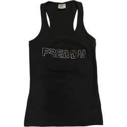 textil Mujer Camisetas sin mangas Freddy TAME06F Negro