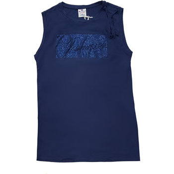 textil Mujer Camisetas sin mangas Champion 110396 Azul