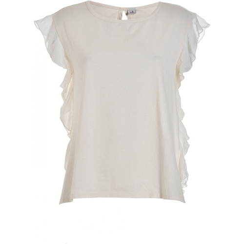 textil Mujer Camisetas sin mangas Deha D73230 Blanco