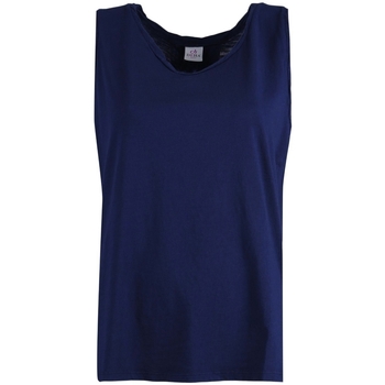 textil Mujer Camisetas sin mangas Deha D73220 Azul