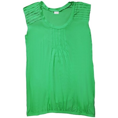textil Mujer Camisetas sin mangas Dimensione Danza 2A304J055 Verde