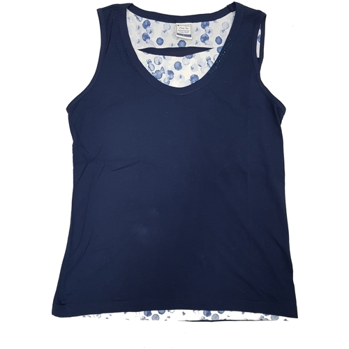 textil Mujer Camisetas sin mangas Champion 108769 Azul