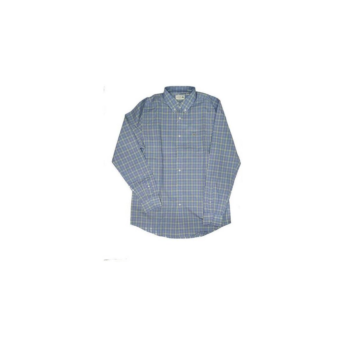 textil Hombre Camisas manga larga Lacoste CH6045 Azul