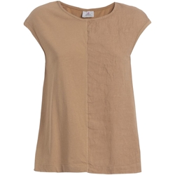 textil Mujer Camisetas sin mangas Deha D43630 Beige