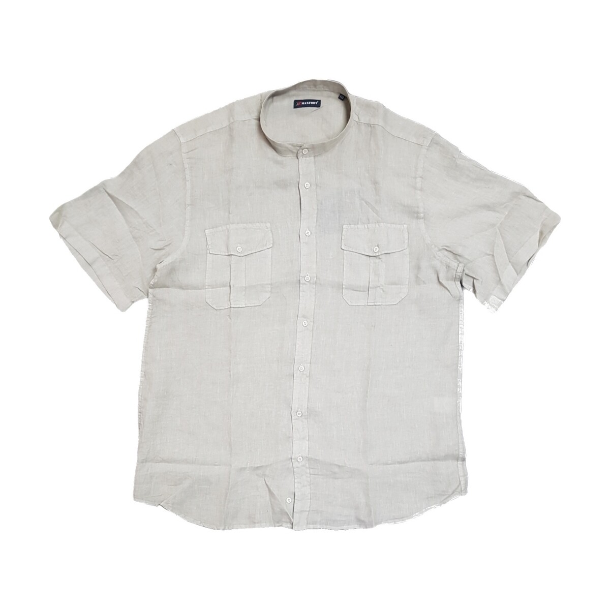 textil Hombre Camisas manga larga Max Fort LERICI Amarillo