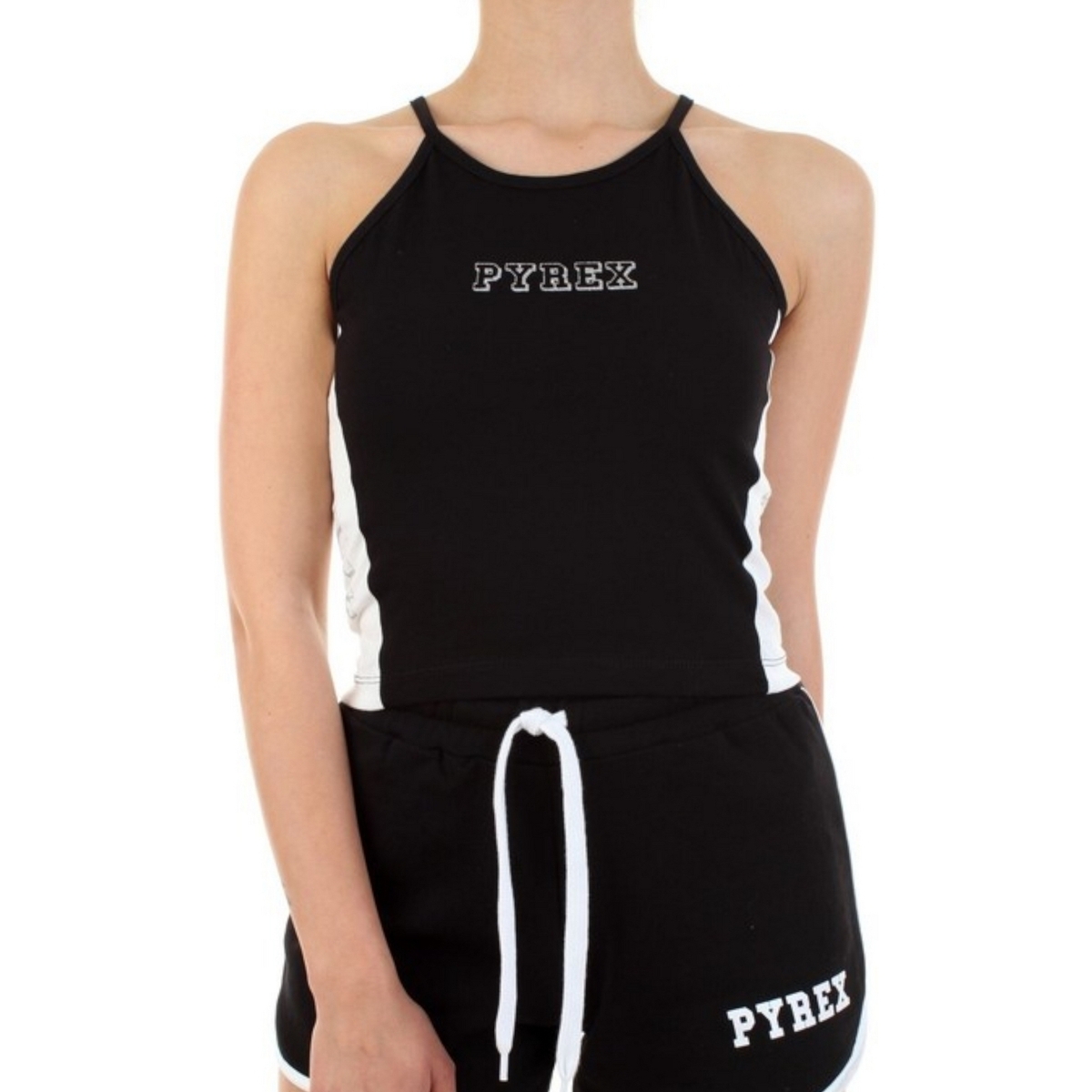 textil Mujer Camisetas sin mangas Pyrex 42040 Negro