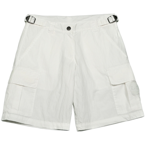 textil Hombre Shorts / Bermudas Emporio Armani EA7 282080-9S103 Blanco