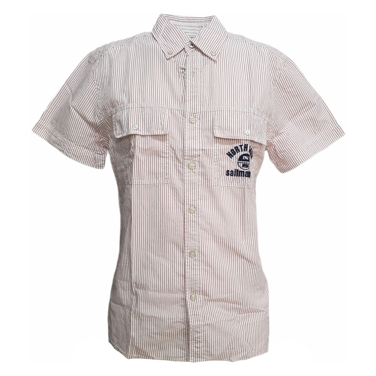 textil Hombre Camisas manga larga North Sails 664161 Blanco