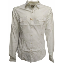 textil Hombre Camisas manga larga Playlife 5XH55QA0C Blanco