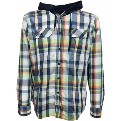 textil Hombre Camisas manga larga Converse 1EU440A Multicolor
