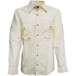 textil Hombre Camisas manga larga Invicta A50059 Beige