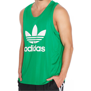 textil Hombre Camisetas sin mangas adidas Originals AJ6912 Verde