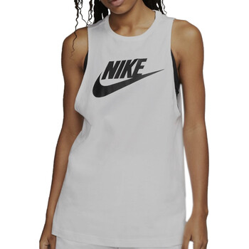 textil Mujer Camisetas sin mangas Nike CW2206 Blanco