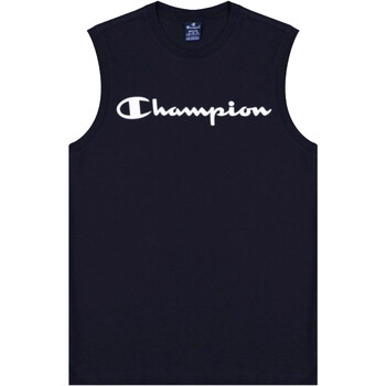 textil Hombre Camisetas sin mangas Champion 218532 Azul