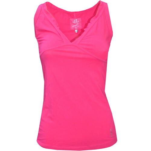 textil Mujer Camisetas sin mangas Deha D75040 Rosa