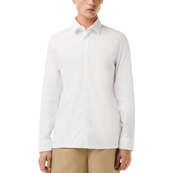 textil Hombre Camisas manga larga Lacoste CH5253 Blanco