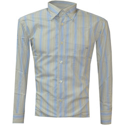 textil Hombre Camisas manga larga Lacoste CH2155 Beige