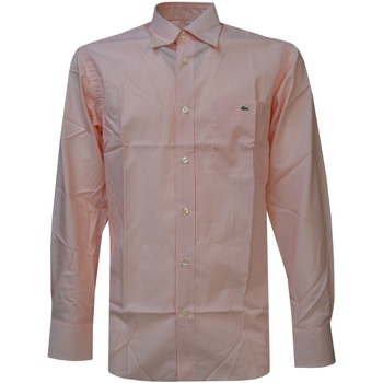 textil Hombre Camisas manga larga Lacoste CH2034 Naranja