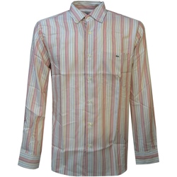 textil Hombre Camisas manga larga Lacoste CH3824 Beige