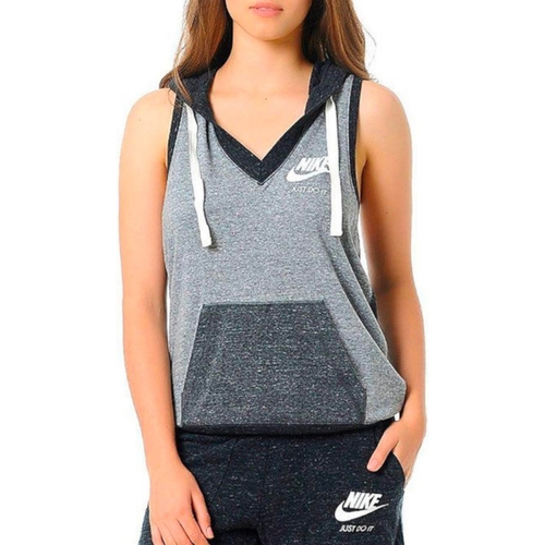 textil Mujer Camisetas sin mangas Nike 728236 Gris