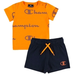 textil Niños Conjuntos chándal Champion 305284 Naranja