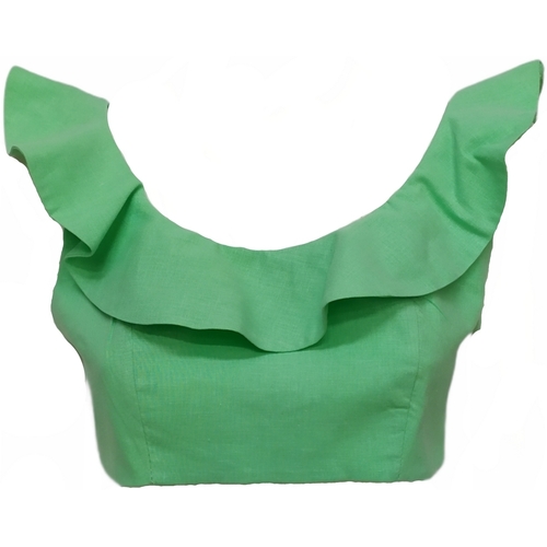 textil Mujer Tops / Blusas The Lulu' TLL3585 Verde